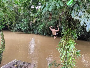 Alberca al aire libre 