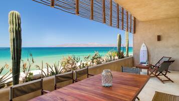 Villa panorámica, 3 habitaciones, vista al océano | Terraza o patio