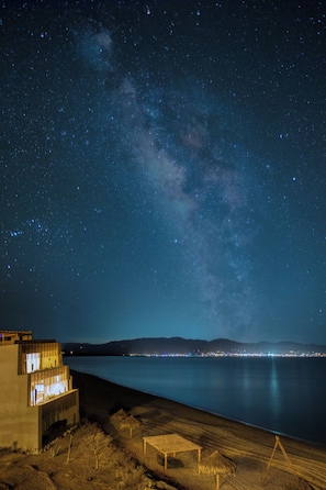 Front of property – evening/night - Amina Wind Resort by Tasman (La Ventana)