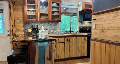 Lake Lure Retreat. Perfect for a budget honeymoon or last minute anniversary!