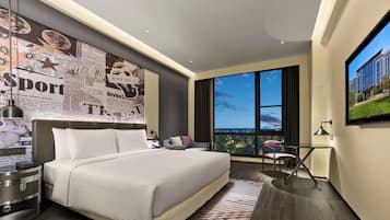 Executive Single Room | Blackout drapes, iron/ironing board, free WiFi