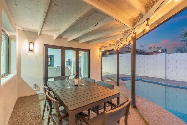 Restaurante al aire libre