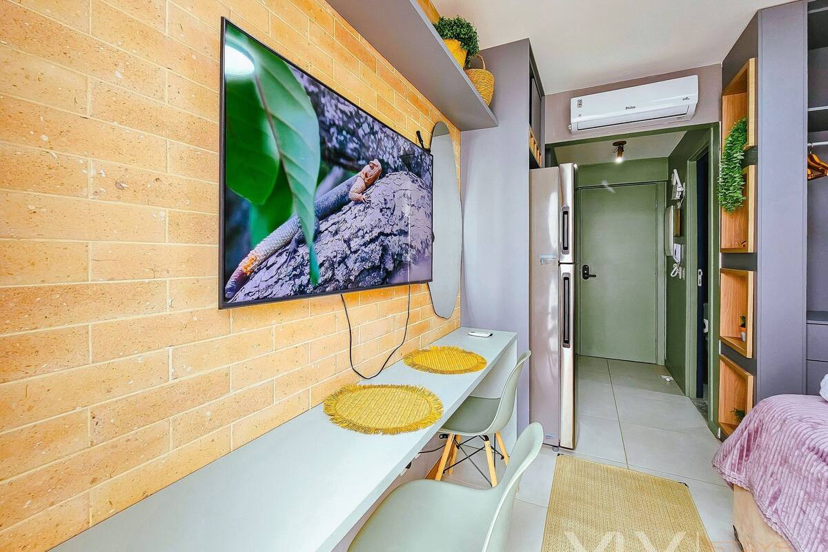 Apartment | 1 bedroom, laptop workspace, blackout drapes, iron/ironing board