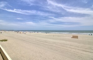 On the beach