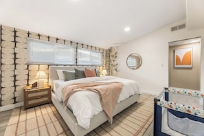 4 chambres, lit de bébé portatif, accès au Wi-Fi (inclus)