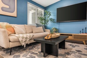 Smart TV, books, music library