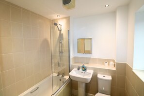Shower, hair dryer