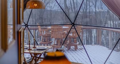 Domes at Catskills a lakefront glamping adventure for adults