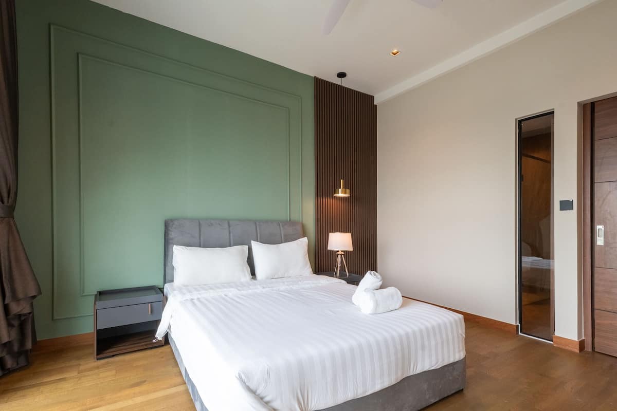 1 chambre, fer et planche à repasser, Wi-Fi gratuit, draps fournis
