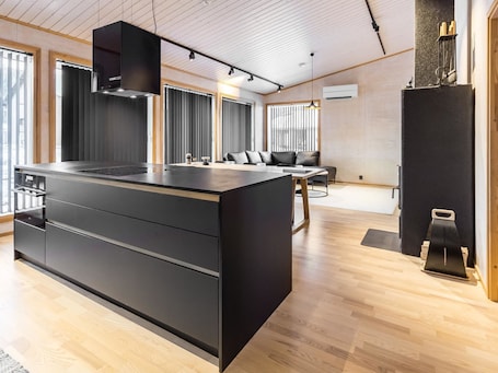 Interior. Villa plywood by Interhome