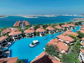 Exterior - COZY, SEA VIEW,PRIVATE  BEACH IN 5 STARS RESORT IN THE PALM (Dubai)