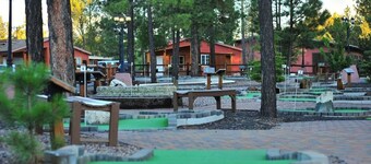 Cozy family friendly lodge with WiFi, indoor pool and spa in charming Pinetop