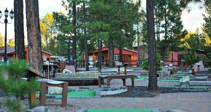 Cozy family friendly lodge with WiFi, indoor pool and spa in charming Pinetop
