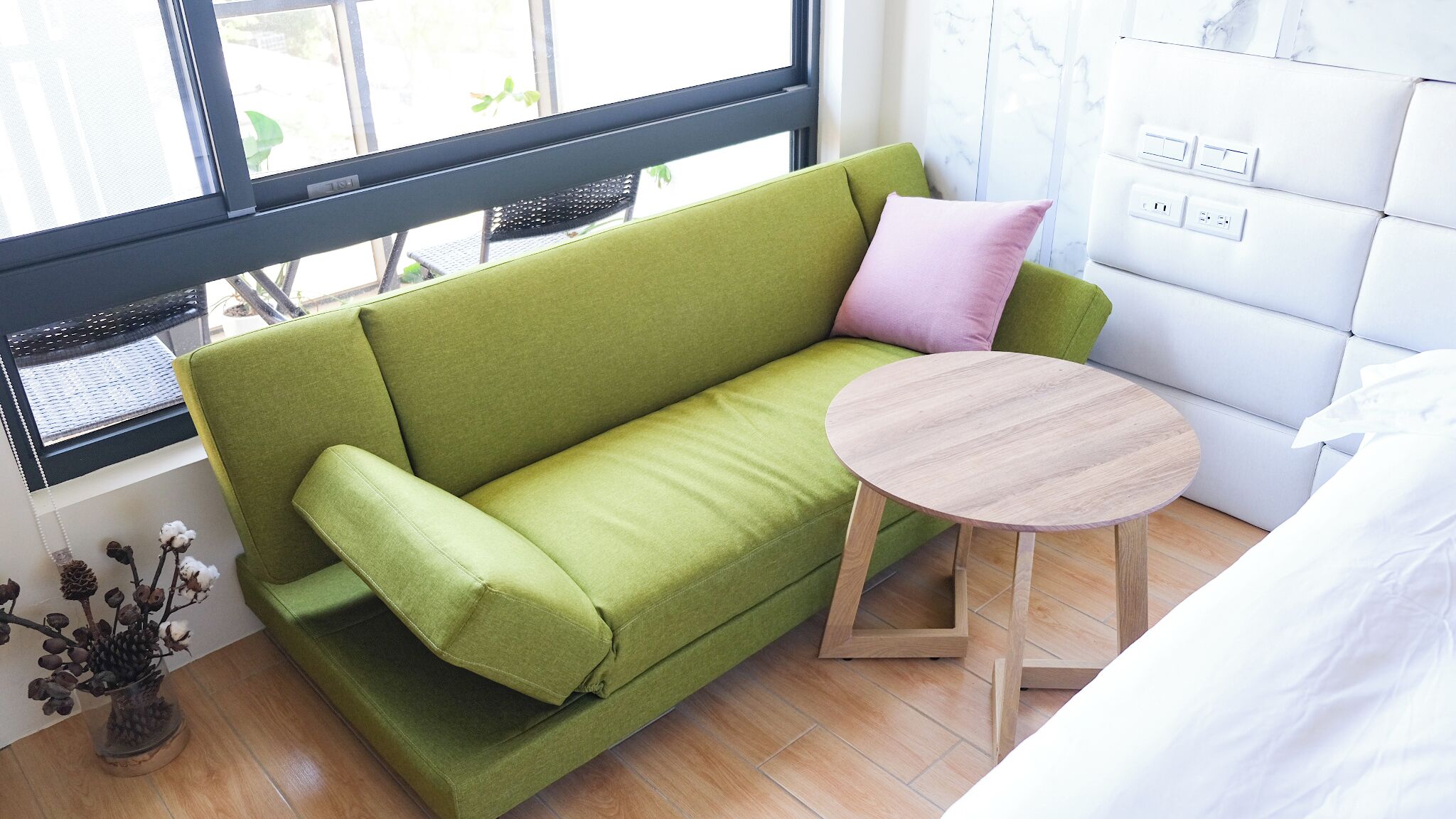 Superior-Doppelzimmer, 1 King-Bett und Schlafsofa, Nichtraucher, Balkon