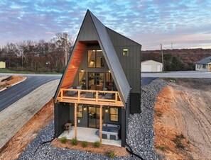 Exterior - Alpine A-Frames | 6 cabins on a bluff | Sleeps 60 people! (rossville)