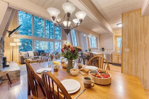 House (4 Bedrooms) | Interior - Lundy Bearden Serene Tahoe Retreat With Deck, Fireplace, and Forest Views (Carnelian Bay)