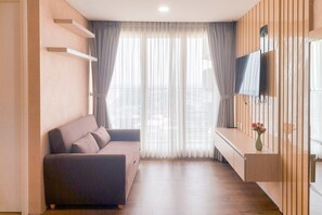 Apartment | Living area - Good And Comfy 1Br Apartment At Tuscany Residence (South Tangerang)