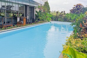 Outdoor pool - Good And Comfy 1Br Apartment At Tuscany Residence (South Tangerang)
