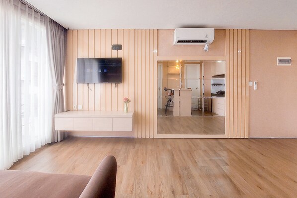 Apartment | Living area - Good And Comfy 1Br Apartment At Tuscany Residence (South Tangerang)