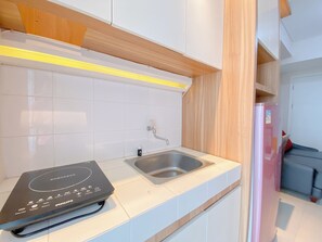 아파트 | 전용 주방 | 대용량 냉장고, 쿡탑, 밥솥