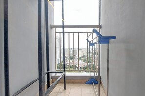 Balcony - Tranquil Space 1Br Apartment At Podomoro City Deli Medan (Medan)