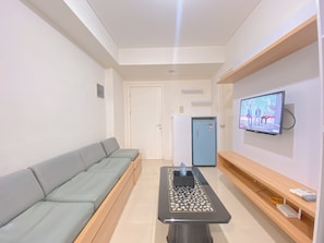 Living area - Simply And Cozy 2Br Apartment At Parahyangan Residence (Bandung)