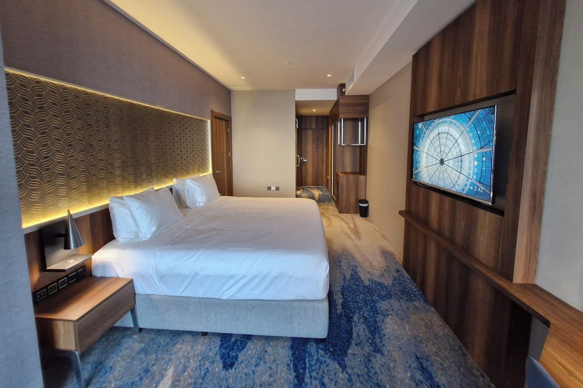 Chambre Deluxe double, vue sur la mer | Minibar, coffre-fort, bureau, système d’insonorisation