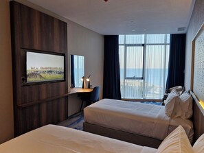 Superior Double Room, Sea View | View from room - Ocean View Hotel Kuwait (Mahboula)