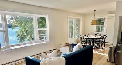 Renovated 2-bedroom lake home on private lake minutes from countless amenities
