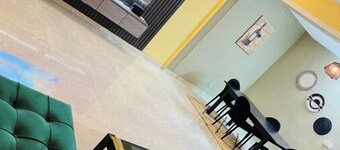 Furnished residence 2 bedrooms, two showers, living room, kitchen 