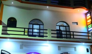 Façade de l’hébergement