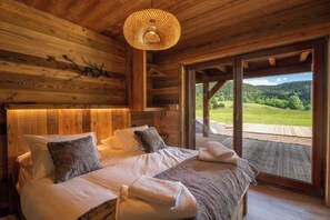 5 bedrooms, iron/ironing board, WiFi, bed sheets - Chalet Marcel - Sauna - Spa (Gérardmer)