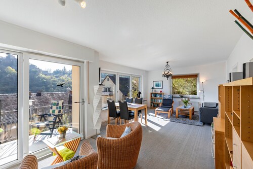 Ferienwohnung 'Burgblick' mit Balkon