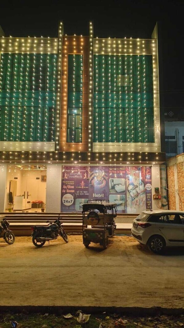 Façade de l’hébergement