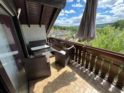 Apartment 'Ausblick' with Balcony and Wi-Fi