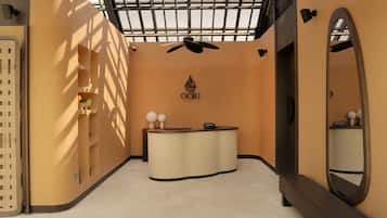 Sauna, ruang uap, 3 ruang perawatan, dan pijat
