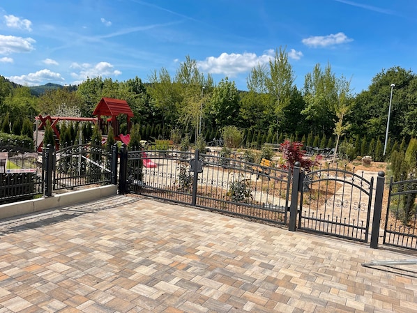 Overnattingsstedets uteområder