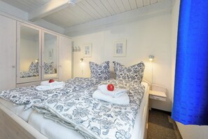 1 soverom og sengetøy