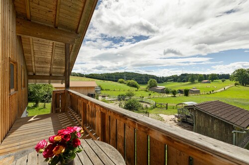 Matratzenlager 'Grün' mit gemeinsamer Terrasse & Garten, OHNE Küche