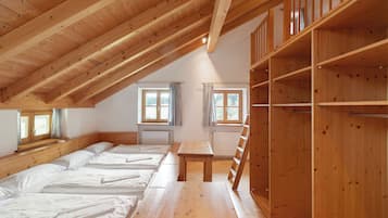 1 多间卧室、免费 WiFi、床单