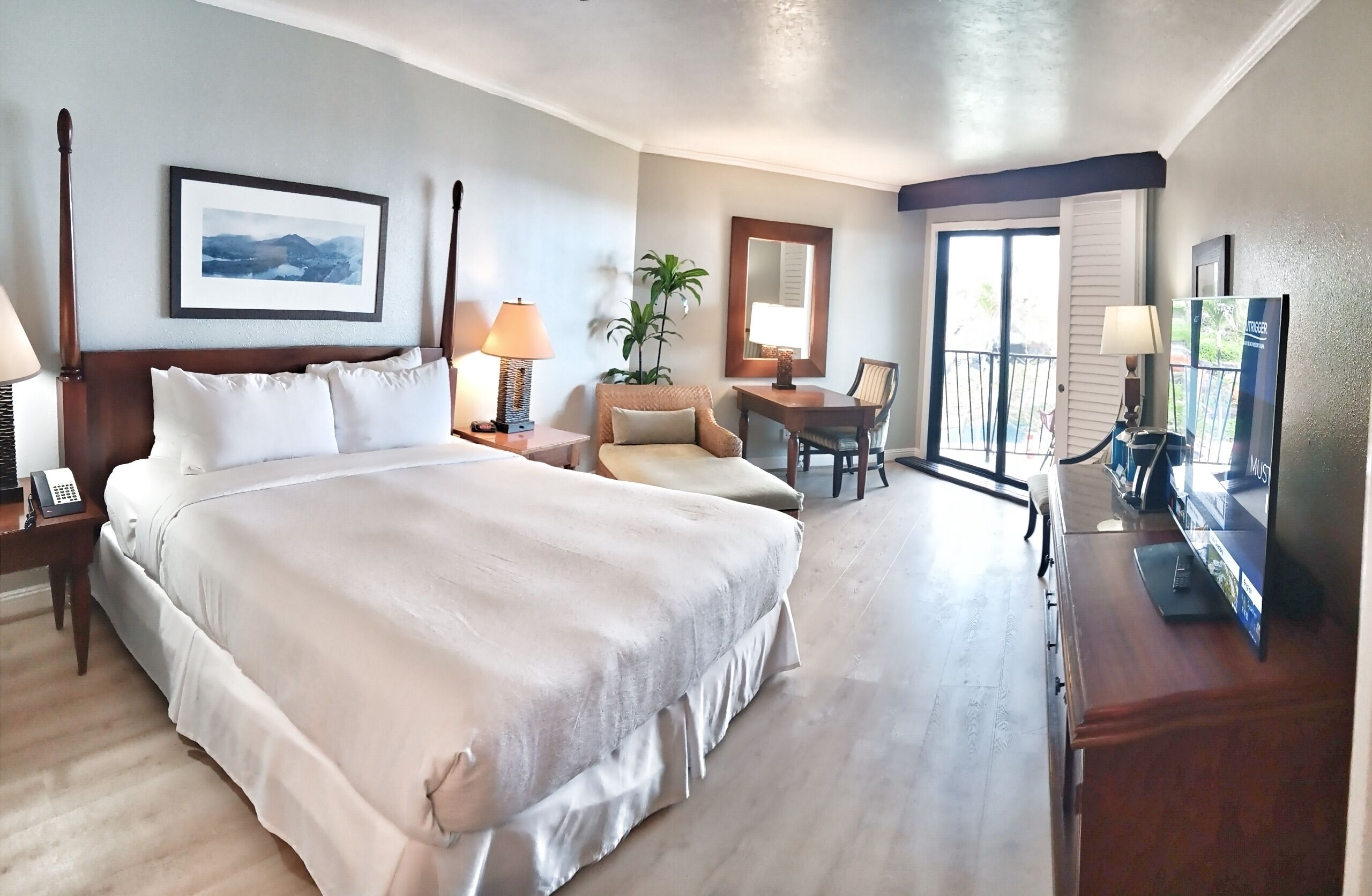 1 soverom, safe på rommet, skrivebord og strykejern/-brett