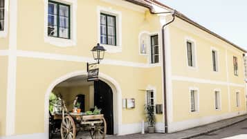Fassade der Unterkunft