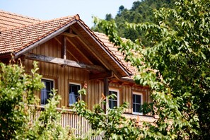 Exterior - Room 'Doppelzimmer 7' with Mountain View, Shared Terrace and Wi-Fi (Alpirsbach)