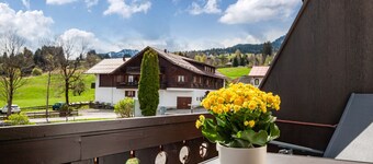 Apartamento vacacional Rubihorn con vistas a la montaña, balcón y Wi-Fi
