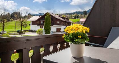 Appartement "Rubihorn" avec vue sur la montagne, balcon et Wi-Fi
