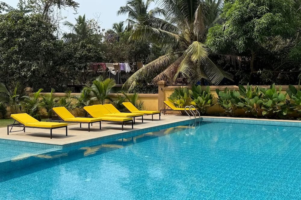 Stylish 1BR in North Goa-5 Mins to Candolim Beach