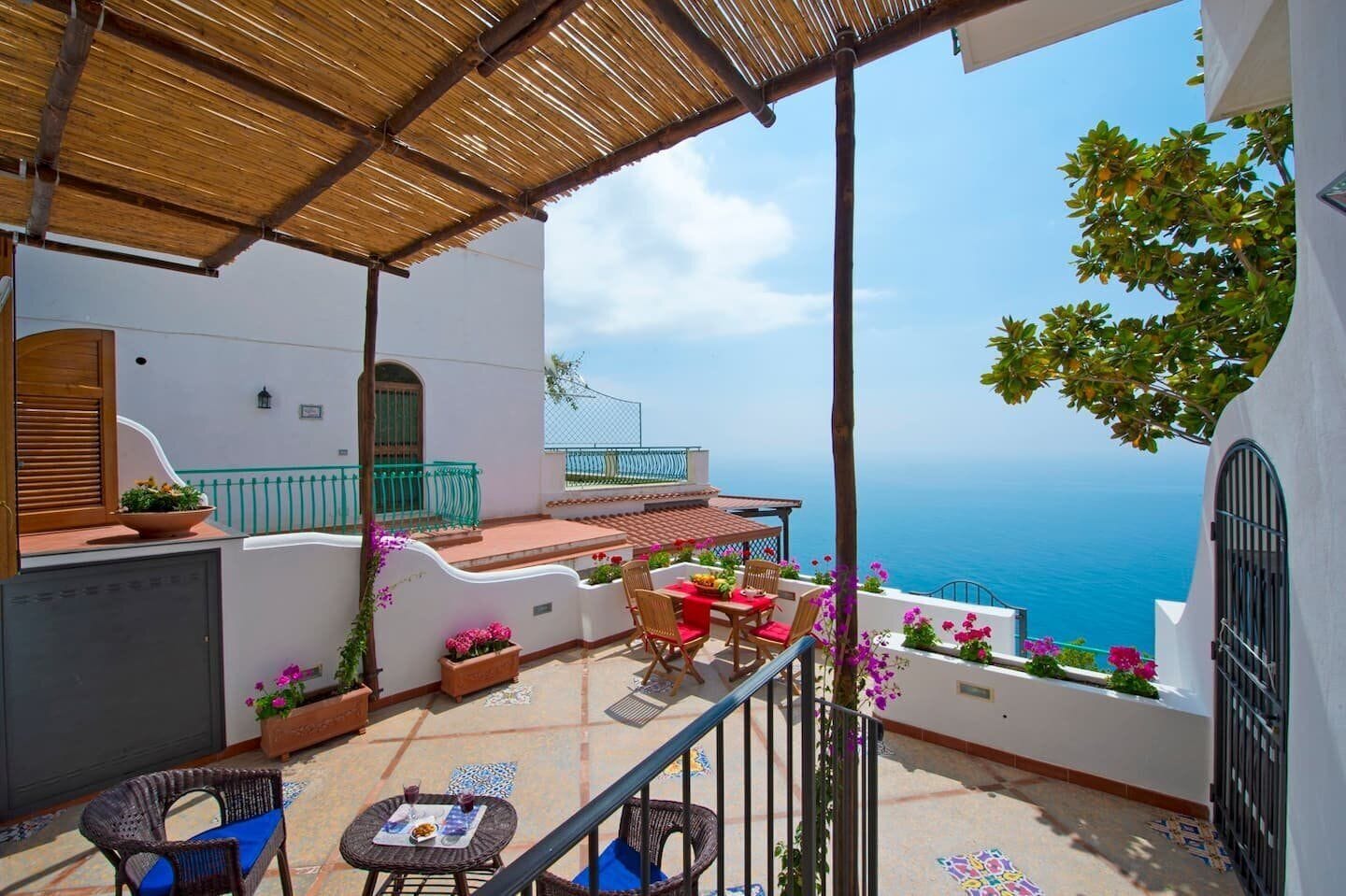 Appartamento, vista mare | Terrazza/patio