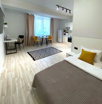 Apartment Space Apart Astana C3 in the Baiterek area