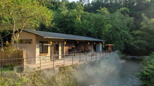 Xiyang Yishan Quiet Private Onsen Country Style Vacation Courtyard