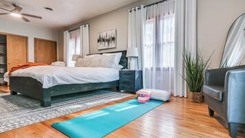 2 habitaciones, tabla de planchar con plancha y wifi gratis